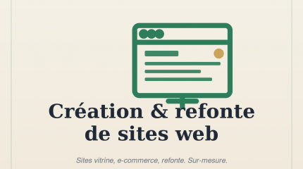 Création & Refonte de Sites Web