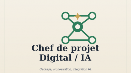 Chef de Projet Digital/IA