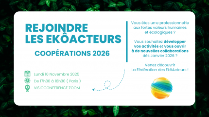 Fédération des EkôActeurs - Coopérations 2026